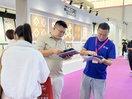 山东淄博陶博会丨开展首日，固莱 S 级瓷砖胶闪耀开场!